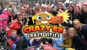 Crazy 88 Amsterdam, vrijgezellenfeest-vrijgezellenuitje-amsterdam, speurtocht-amsterdam-puzzeltocht-amsterdam