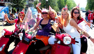 Scooter Tour Amsterdam, fietstochten